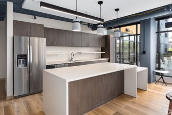 Clubroom with kitchen